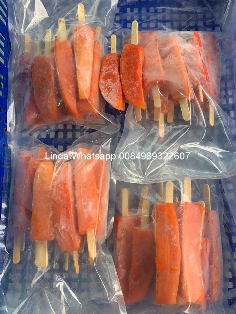 Frozen Papaya ice cream