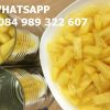 Canned pineapple chunks